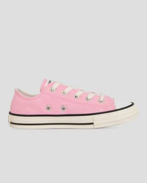 Converse Chuck Taylor All Star UV Glitter Low Tops Shoes Pink | CV-963SVO