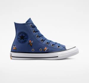 Converse Chuck Taylor All Star We Are Stronger Together High Tops Shoes Blue / Indigo | CV-465LFU