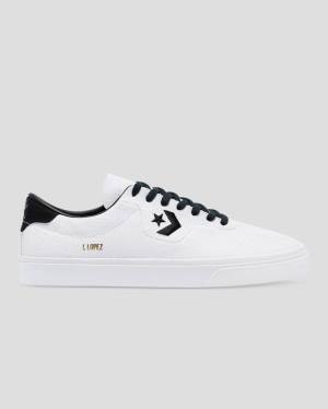 Converse Louie Lopez Pro Roll Up Low Tops Shoes White | CV-654TUF