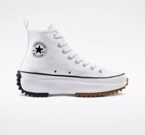 Converse Run Star Hike Platform High Tops Shoes White / Black | CV-923OCW