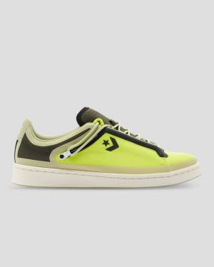 Converse Seam Tape Pro Leather Low Tops Shoes Green | CV-481WQX