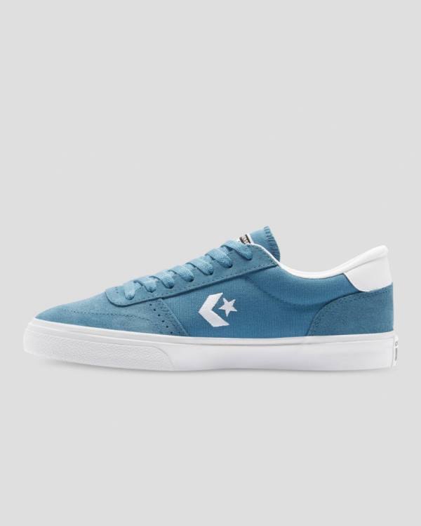 Converse Boulevard Low Tops Shoes Blue | CV-901QSO