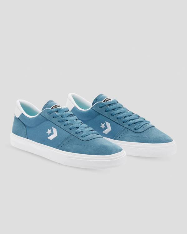 Converse Boulevard Low Tops Shoes Blue | CV-950YWO