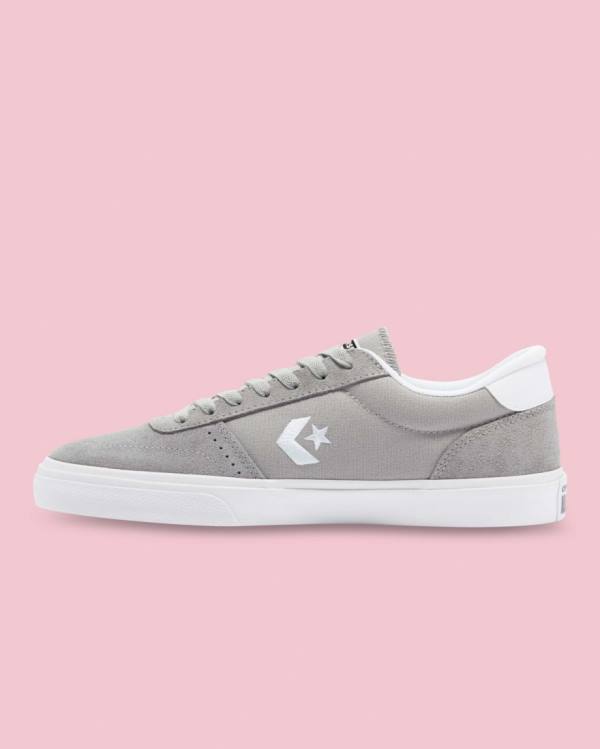 Converse Boulevard Low Tops Shoes Grey | CV-405DVB