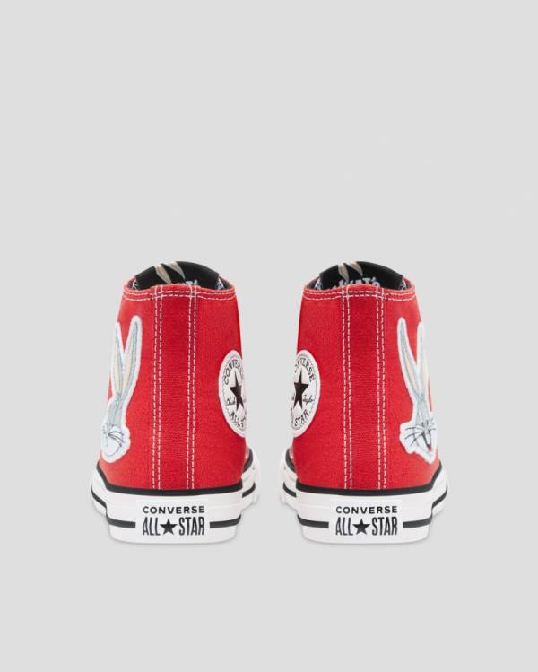 Converse Bugs Bunny Chuck Taylor All Star High Tops Shoes Red | CV-381GBI