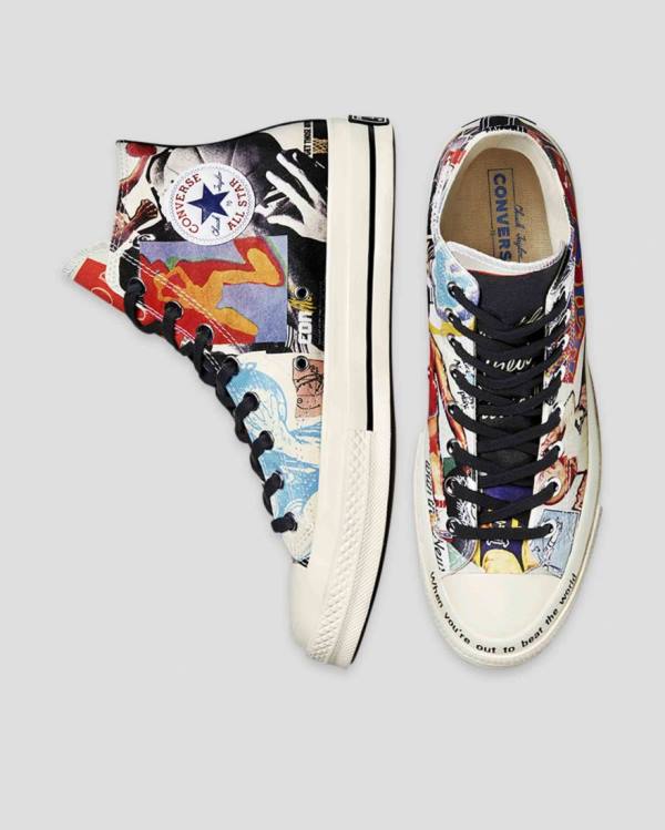 Converse Chuck 70 Beat The World High Tops Shoes Multicolor | CV-427MYT