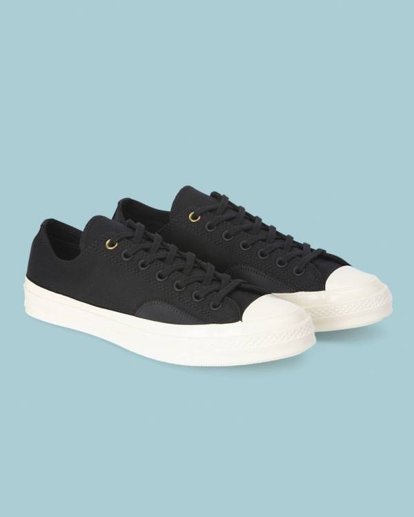 Converse Chuck 70 Clean N Preme Low Tops Shoes Black | CV-230YWM