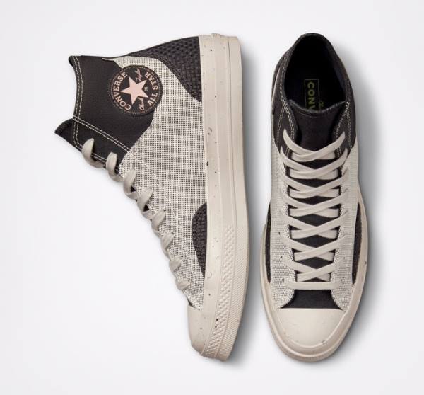 Converse Chuck 70 Crafted Canvas High Tops Shoes Brown | CV-698KDU