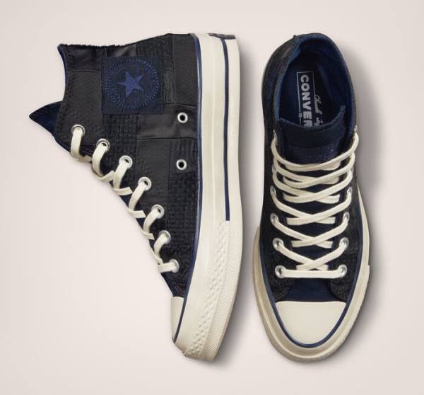 Converse Chuck 70 It's Possible High Tops Shoes Black / Navy | CV-175PIX