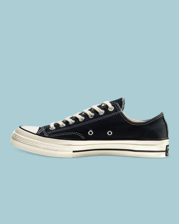 Converse Chuck 70 Low Tops Shoes Black | CV-836AUY