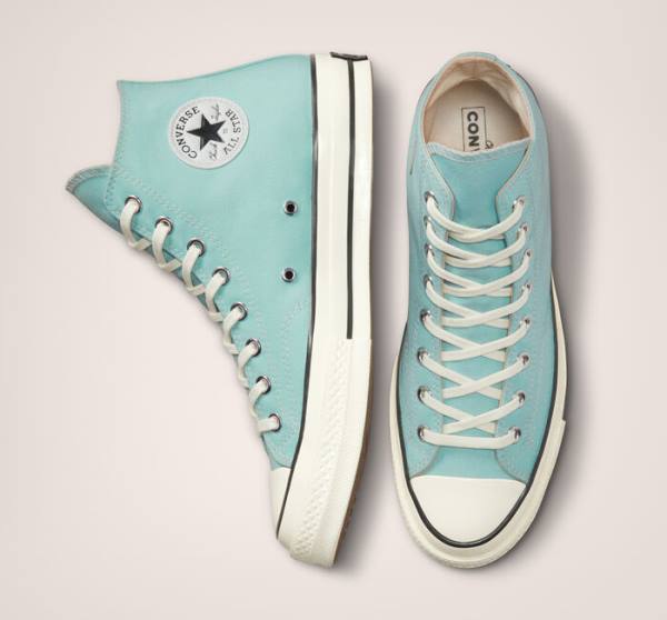 Converse Chuck 70 Pastel Polyester High Tops Shoes Black | CV-215YDZ