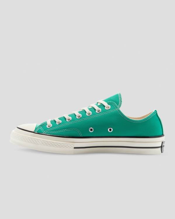 Converse Chuck 70 Seasonal Colour Low Tops Shoes Green | CV-486ZWJ