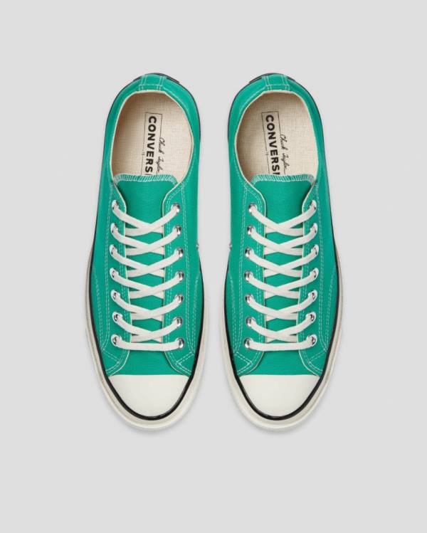 Converse Chuck 70 Seasonal Colour Low Tops Shoes Green | CV-486ZWJ