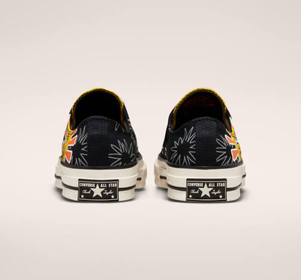 Converse Chuck 70 Sunny Floral Low Tops Shoes Black | CV-602TGR