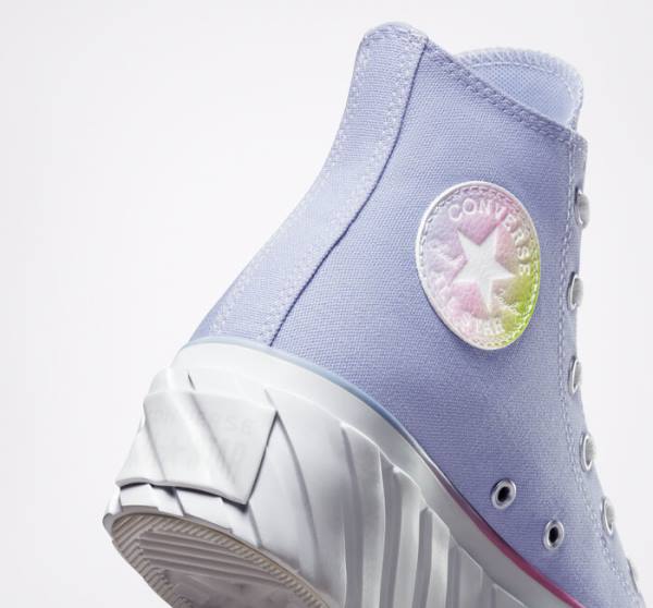 Converse Chuck Taylor All Star 2X Lift Platform Pastel Gradient High Tops Shoes Blue / White | CV-231FOJ