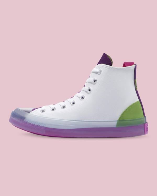 Converse Chuck Taylor All Star CX Blocked High Tops Shoes White | CV-120EJU