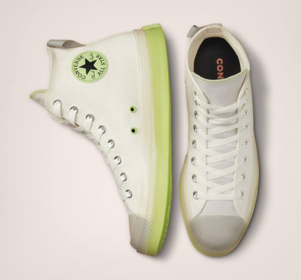 Converse Chuck Taylor All Star CX Crafted Stripes High Tops Shoes Light Green | CV-214BWN