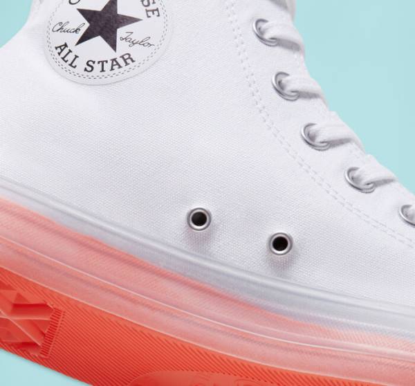 Converse Chuck Taylor All Star CX High Tops Shoes White / Mango | CV-280ONK