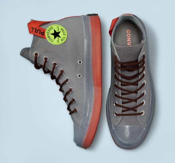 Converse Chuck Taylor All Star CX Pull Tab High Tops Shoes Orange | CV-431QYO