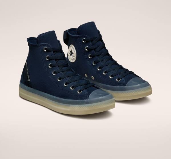 Converse Chuck Taylor All Star CX Seasonal Color High Tops Shoes Navy / Obsidian | CV-482KAM