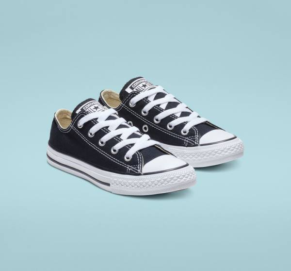 Converse Chuck Taylor All Star Classic Low Tops Shoes Black | CV-643HIK