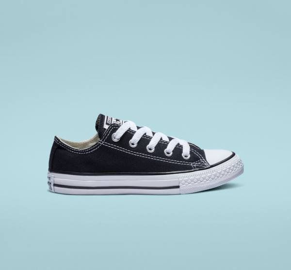 Converse Chuck Taylor All Star Classic Low Tops Shoes Black | CV-643HIK