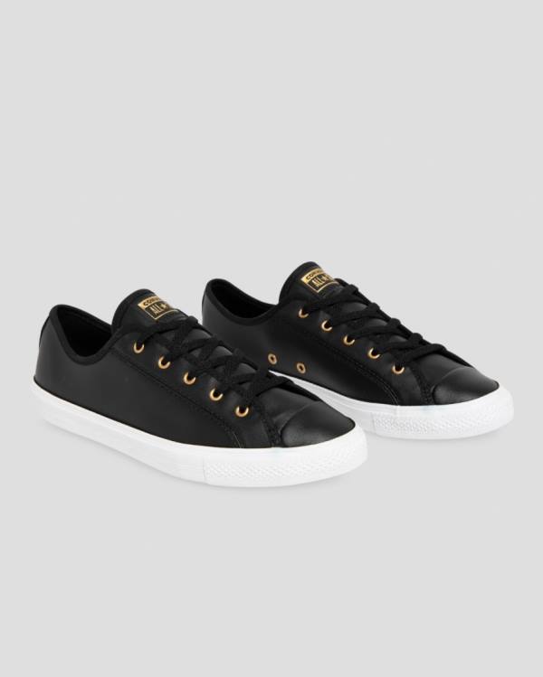 Converse Chuck Taylor All Star Dainty SL Low Tops Shoes Black | CV-657YSK