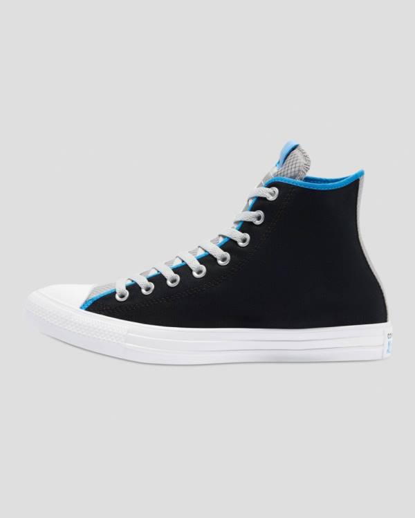 Converse Chuck Taylor All Star Digital Terrain High Tops Shoes Black | CV-357IQP