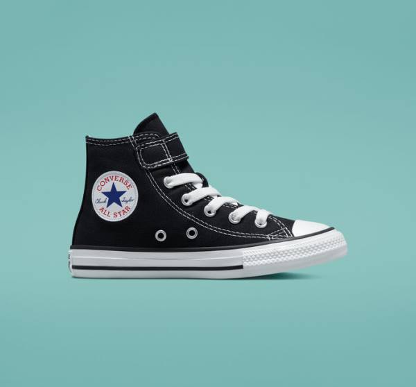 Converse Chuck Taylor All Star Easy-On High Tops Shoes Black / Beige / White | CV-520QFS