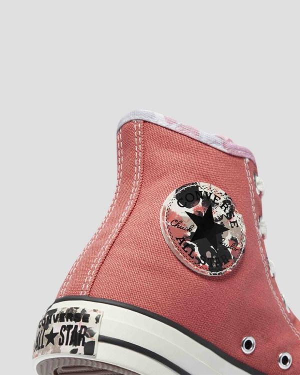 Converse Chuck Taylor All Star Festival High Tops Shoes Pink | CV-807PTG