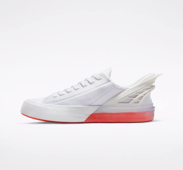 Converse Chuck Taylor All Star FlyEase Low Tops Shoes White / Black / Mango | CV-204LIP