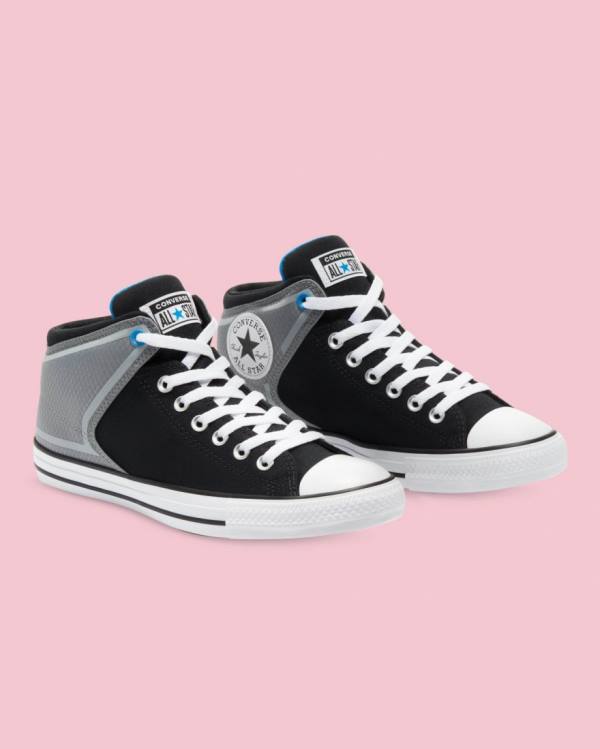 Converse Chuck Taylor All Star High Street High Tops Shoes Black | CV-078ZGP