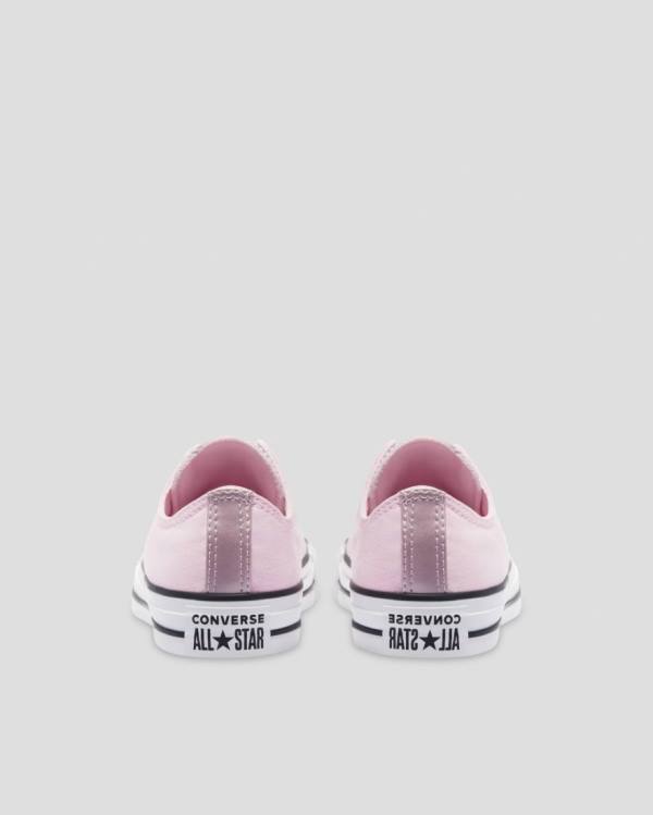 Converse Chuck Taylor All Star Mono Metallic Low Tops Shoes Pink | CV-143HGC