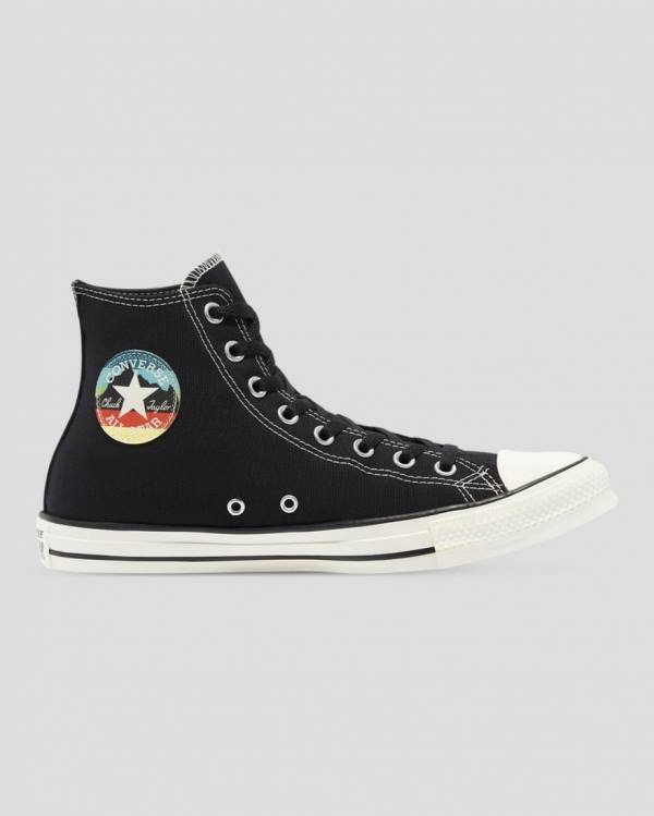 Converse Chuck Taylor All Star National Parks Patch High Tops Shoes Black | CV-345VAS