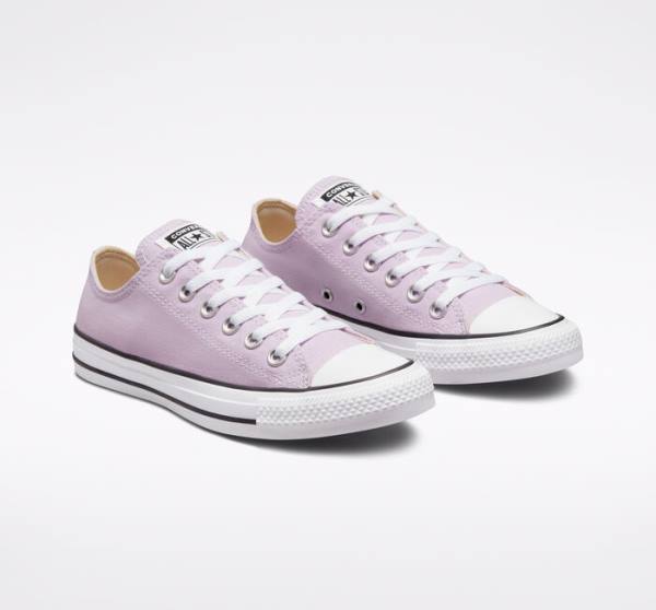 Converse Chuck Taylor All Star Seasonal Color Low Tops Shoes Lavender | CV-794UEB