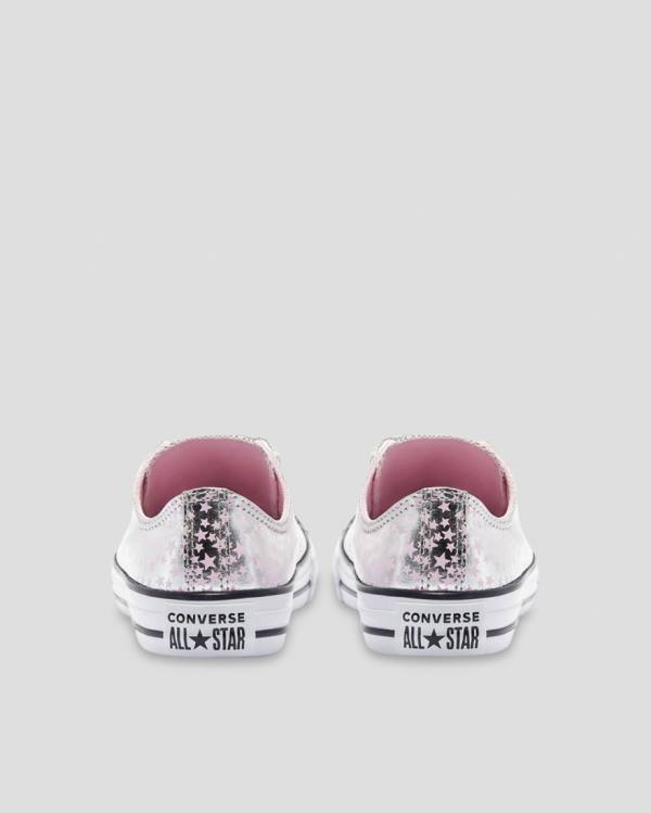 Converse Chuck Taylor All Star Shes A Star Low Tops Shoes Pink Silver | CV-184SEU