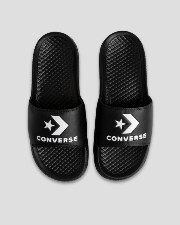 Converse Chuck Taylor All Star Slide Sandals Black | CV-297ISZ