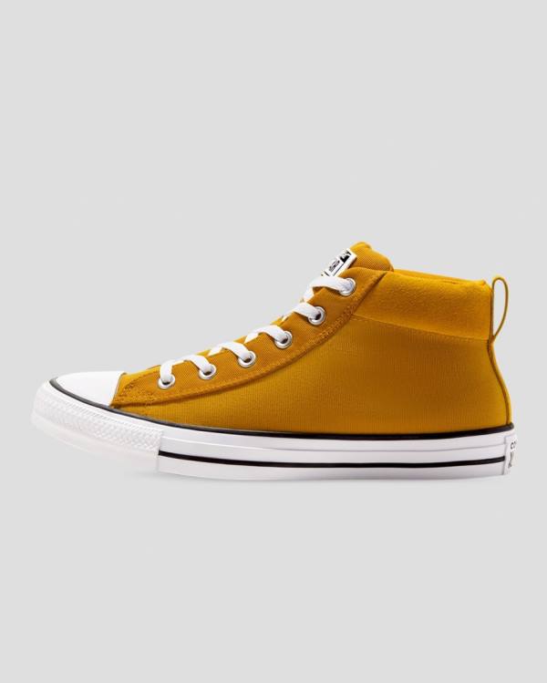 Converse Chuck Taylor All Star Street Mix And Match High Tops Shoes Yellow | CV-452QXT