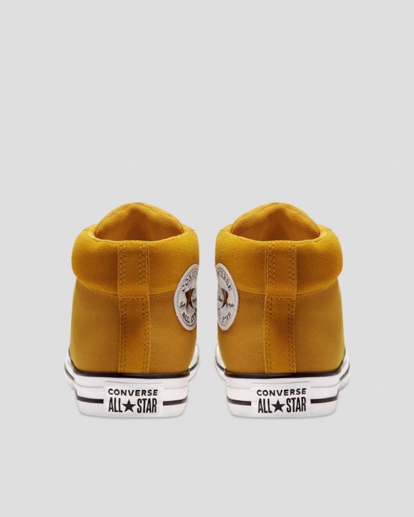 Converse Chuck Taylor All Star Street Mix And Match High Tops Shoes Yellow | CV-643UVN