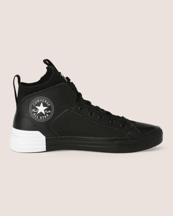 Converse Chuck Taylor All Star Ultra High Tops Shoes Black | CV-268MUA