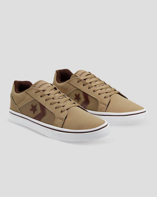 Converse Distrito Low Tops Shoes Khaki | CV-834DYS