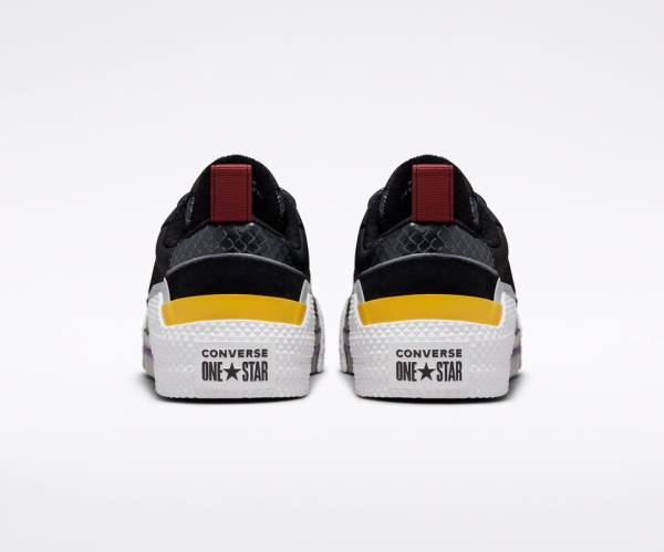 Converse Ibn Jasper One Star Low Tops Shoes Black / White / Yellow | CV-496ZUX