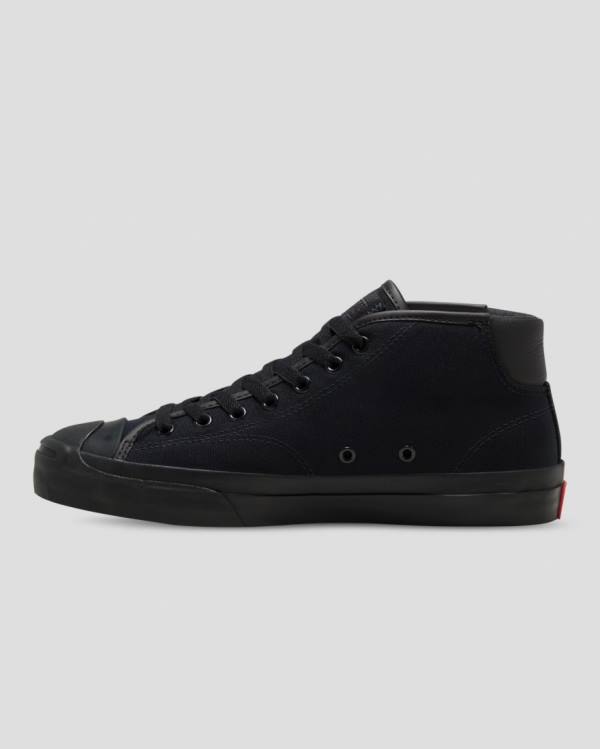 Converse Jack Purcell Pro Designed By Alexis High Tops Shoes Black | CV-597LAW