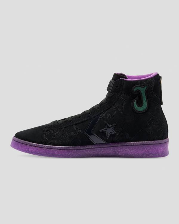 Converse Joe Freshgoods Pro Leather High Tops Shoes Black | CV-079NYR