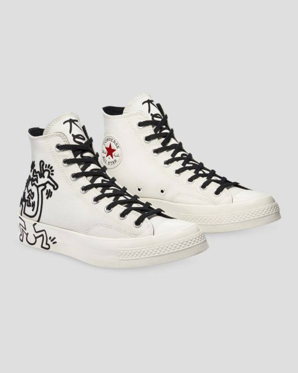 Converse Keith Haring Chuck 70 High Tops Shoes Beige | CV-065NQI