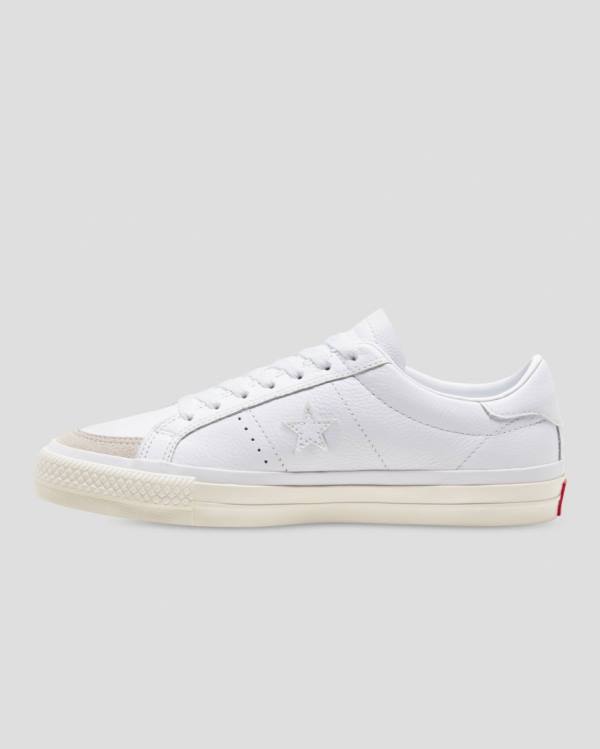 Converse One Star Pro As 2 Designed By Alexis Low Tops Shoes White | CV-796SQG