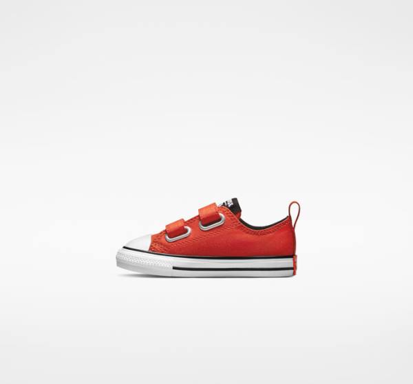 Converse Peanuts Chuck Taylor All Star Easy-On Low Tops Shoes Red / Black / White | CV-082MRU