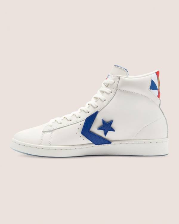 Converse Pro Leather Birth Of Flight High Tops Shoes White | CV-124MVE