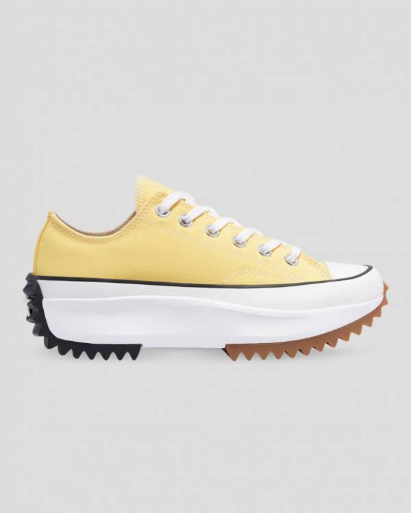 Converse Run Star Hike Colour Splash Low Tops Shoes Yellow | CV-318ILT