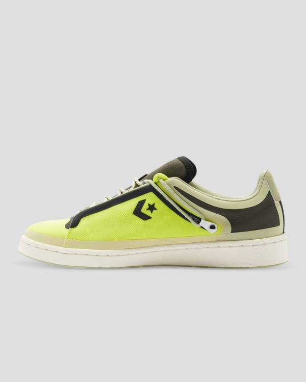 Converse Seam Tape Pro Leather Low Tops Shoes Green | CV-481WQX